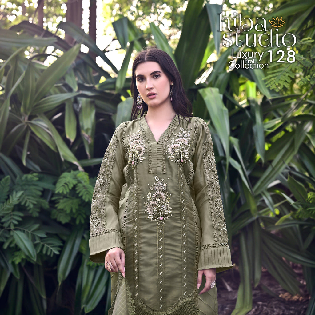 Luxury Pret Collection - 128 (DUSTY)