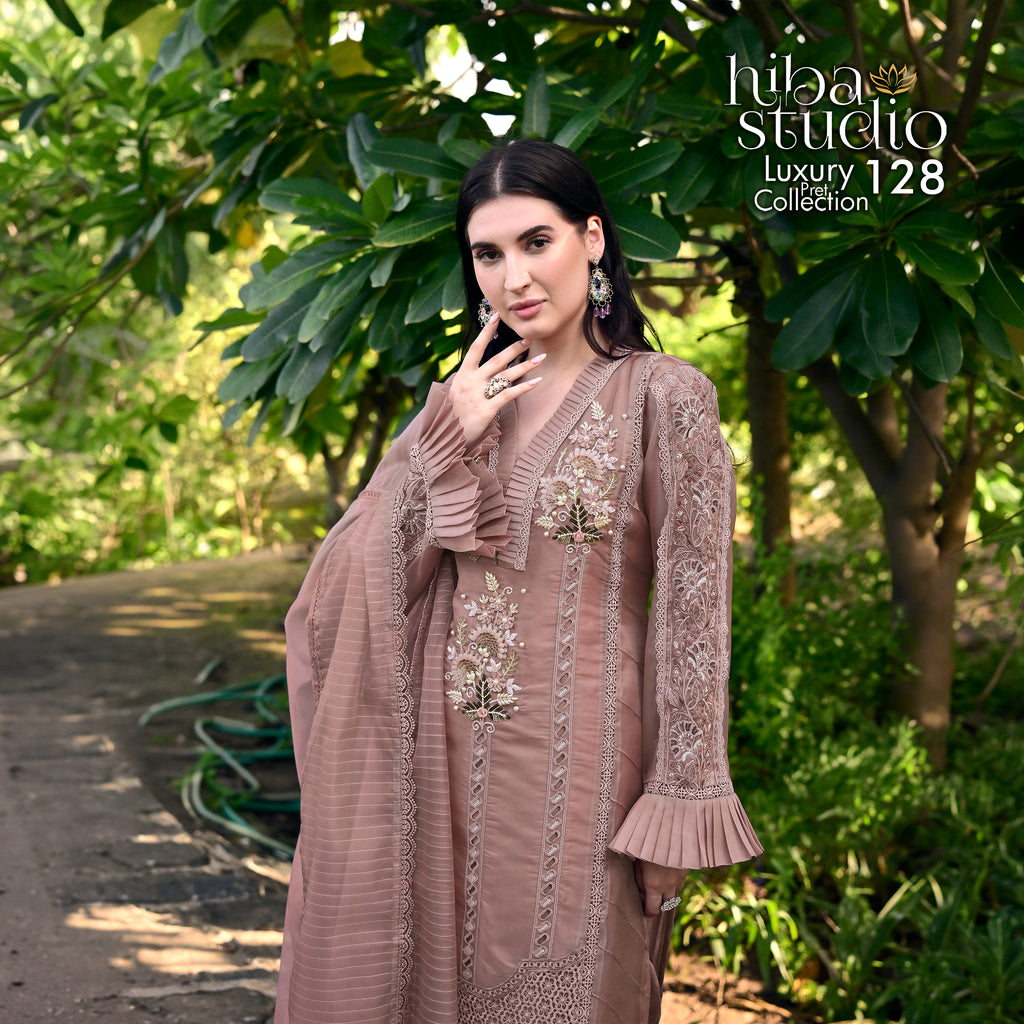 Luxury Pret Collection - 128 (DUSTY)