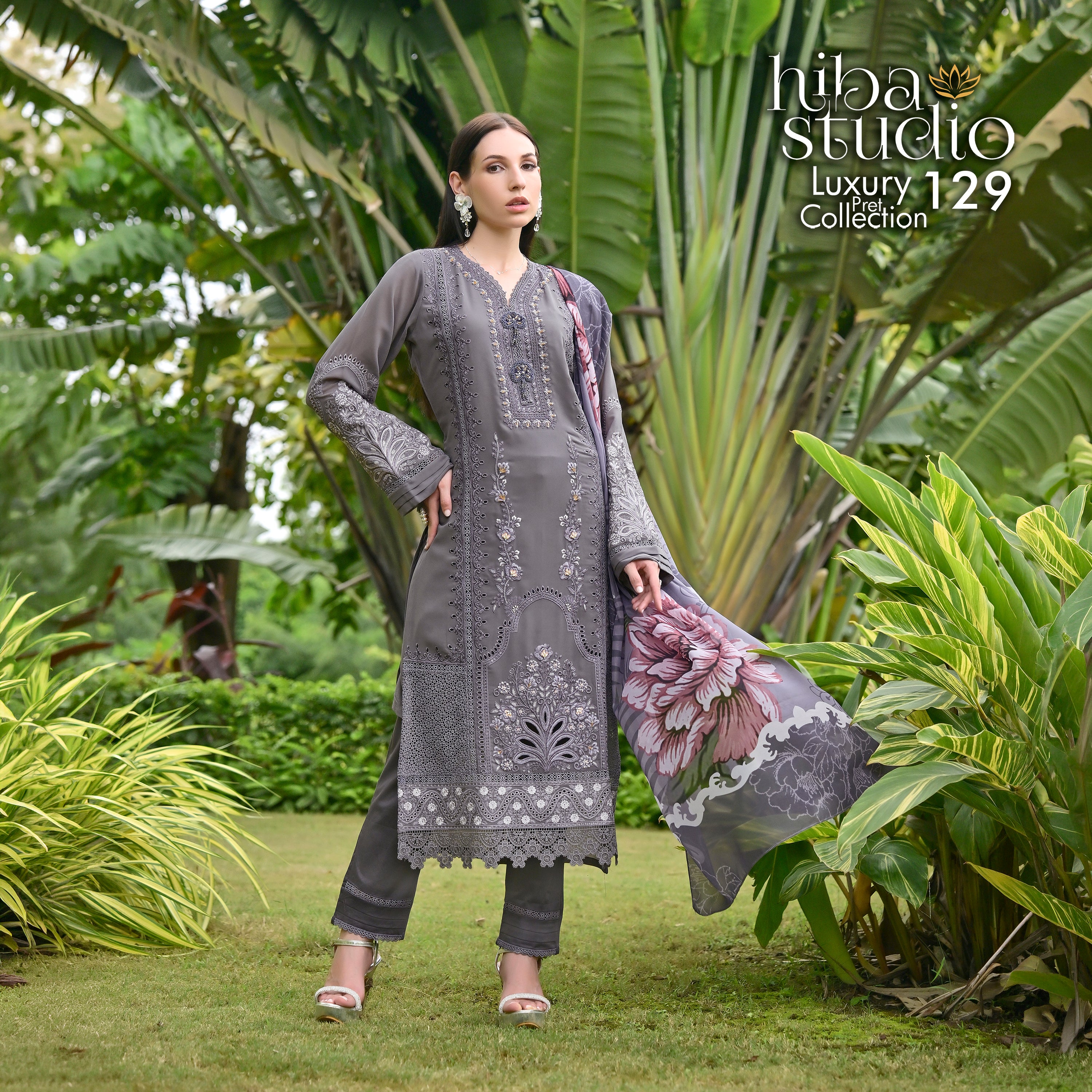 Luxury Pret Collection - 129