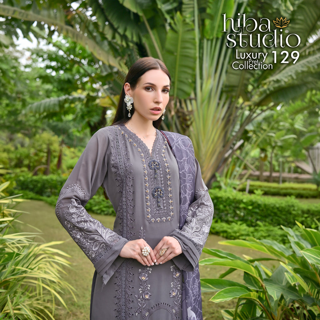 Luxury Pret Collection - 129