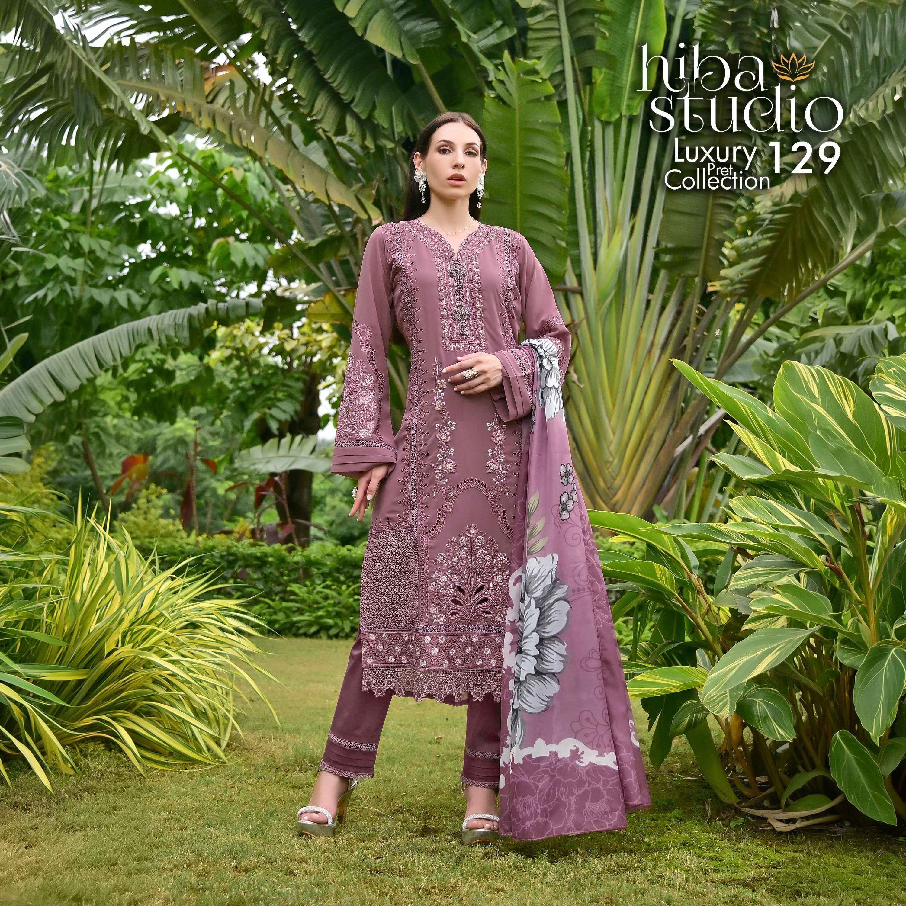 Luxury Pret Collection - 129