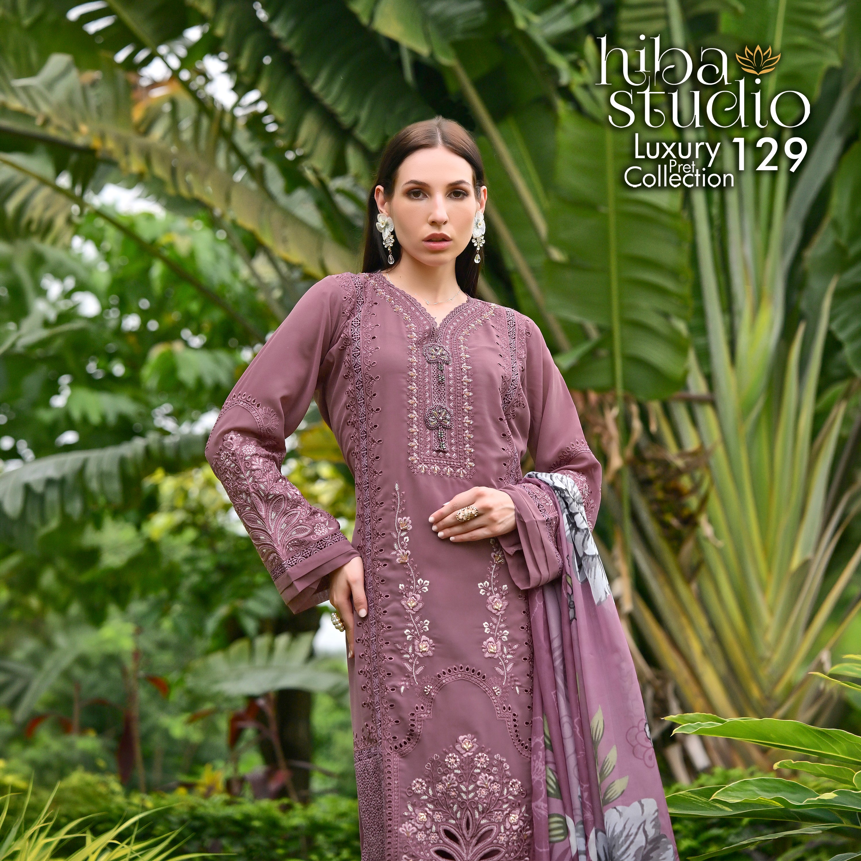 Luxury Pret Collection - 129