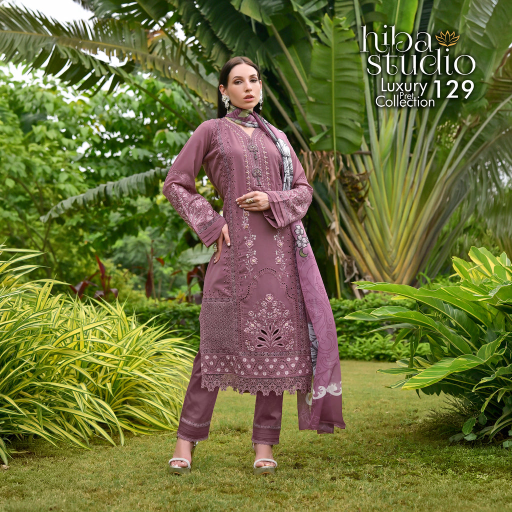 Luxury Pret Collection - 129