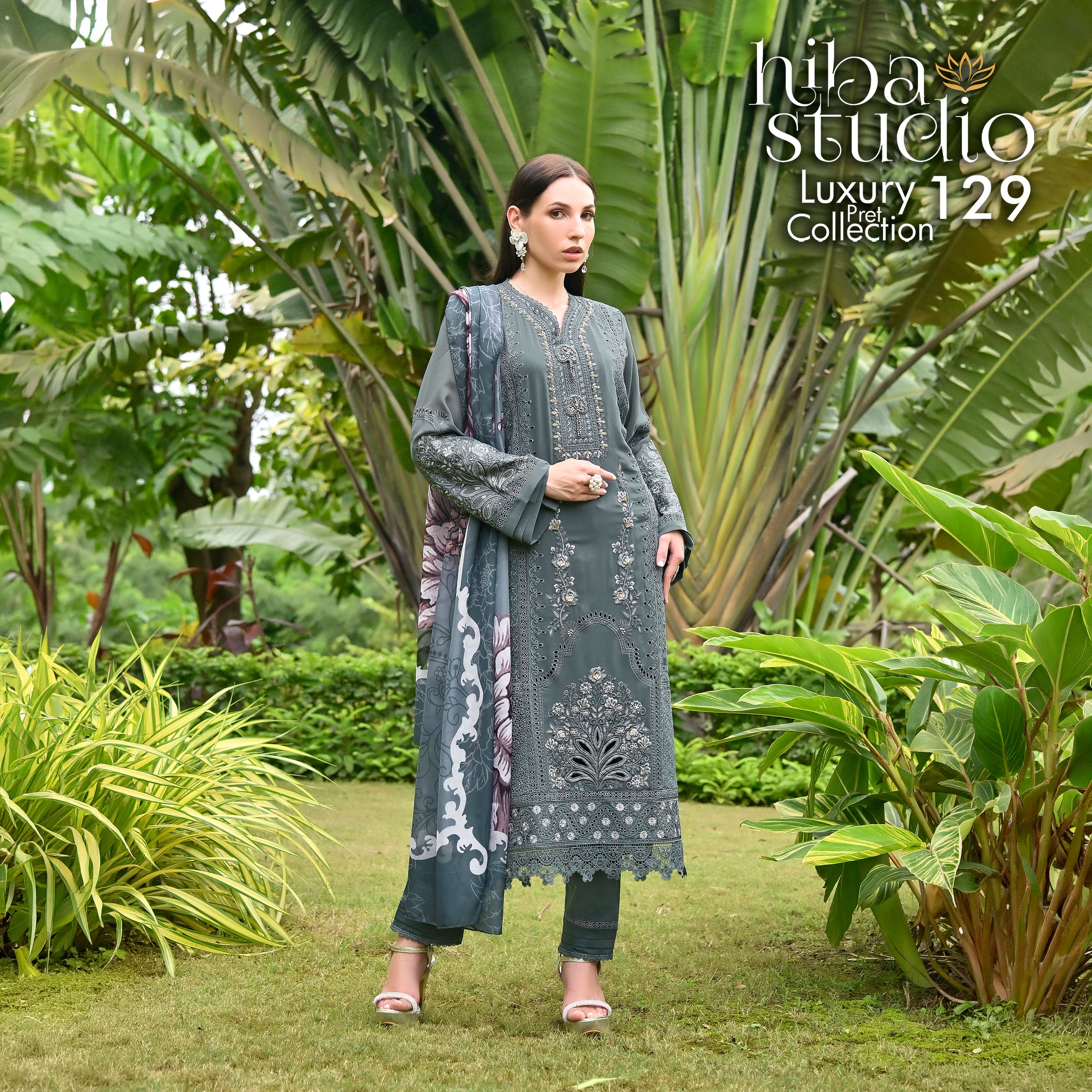 Luxury Pret Collection - 129