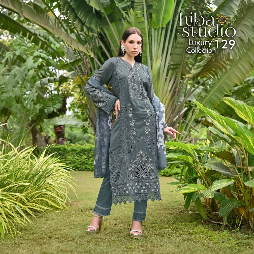 Luxury Pret Collection - 129