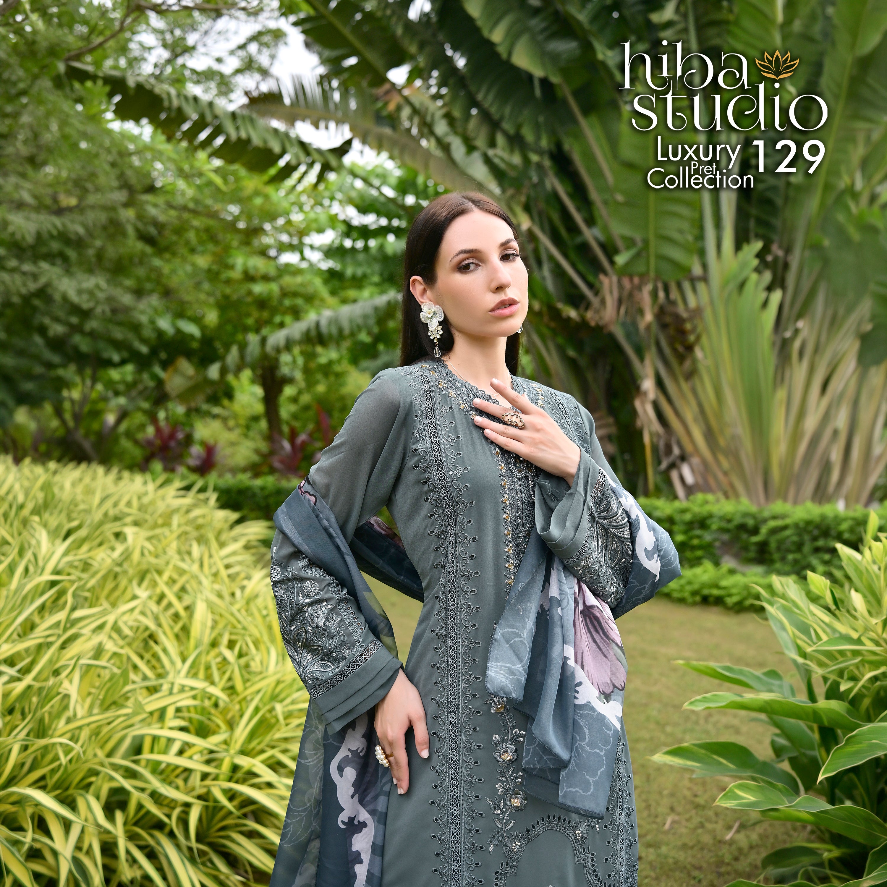 Luxury Pret Collection - 129
